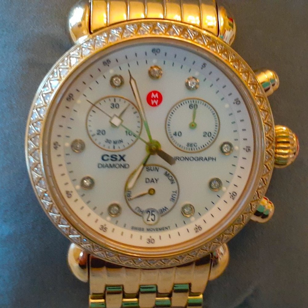 Michele Yellow Gold Diamond CSX